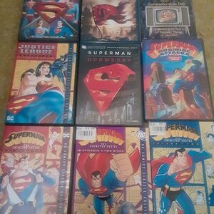 Complete Superman the animated series on DVD. Includes seasons 1,2,3 and Brainia